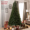 XMAS TREE 10FT 1940 TIPS W/METAL STAND