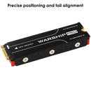 Warship Pro Heatsink - Universal for PC or PS5 NVMe SSD