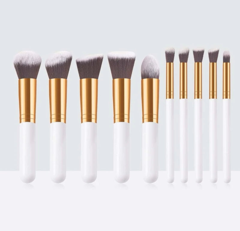 10pcs Makeup Brush Set