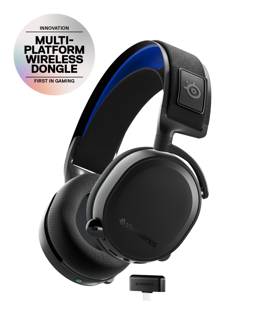 SteelSeries - Arctis 7P+ Wireless Gaming Headset for PS5, PS4, PC and