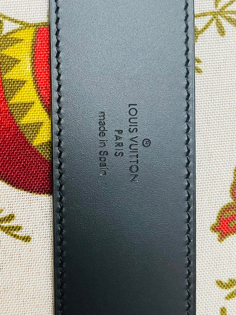 LV Damier Graphite Belt