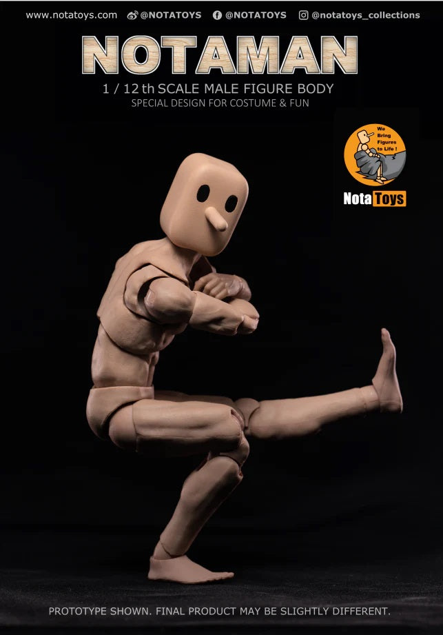 1/12 Notaman Body (For MEZCO/ML) by NOTA Studio [PRE-ORDER ONLY]