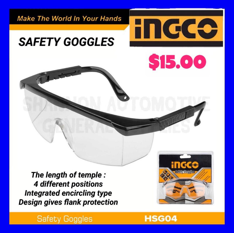 INGCO SAFETY GOOGLES