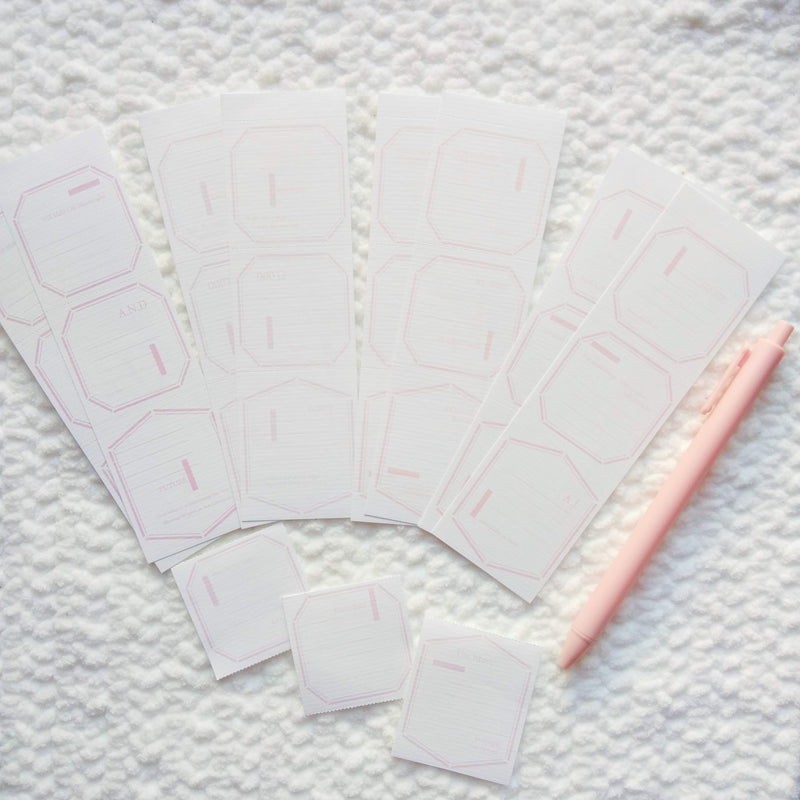 Note Papers | Blush Pink