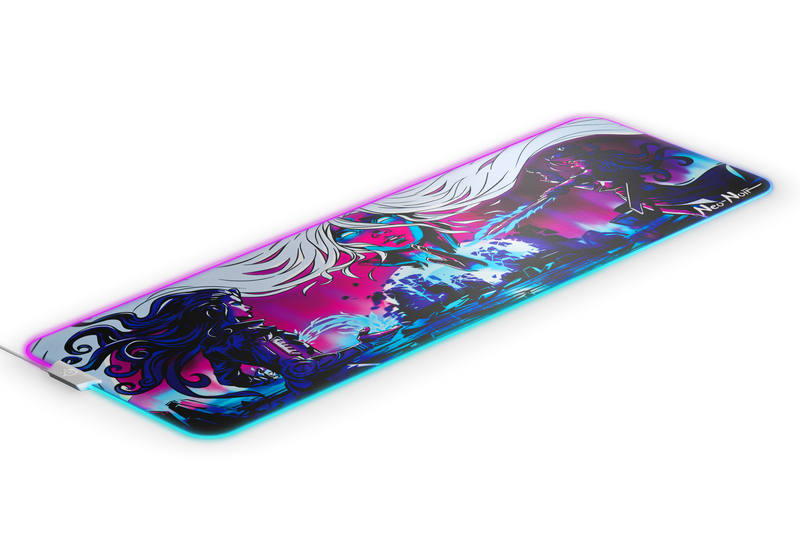 SteelSeries QcK Prism XL RGB Mousepad - NEO NOIR Limited Edition