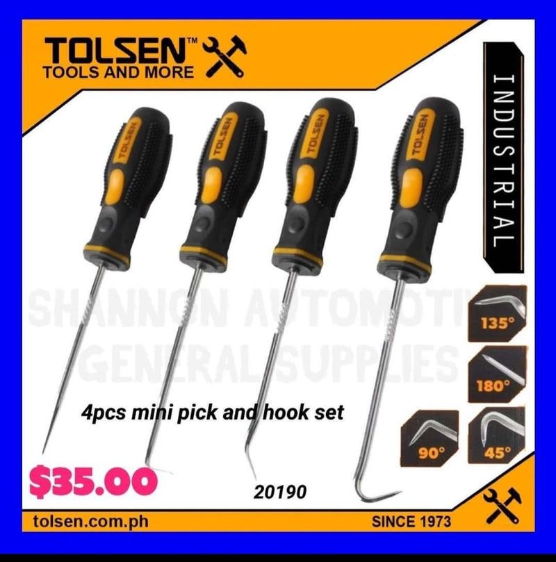 TOLSEN PICK AND HOOK SET