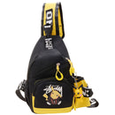 Pikachu Shoulder Mini Backpack - Canvas Youth Athleisure Mini Backpack